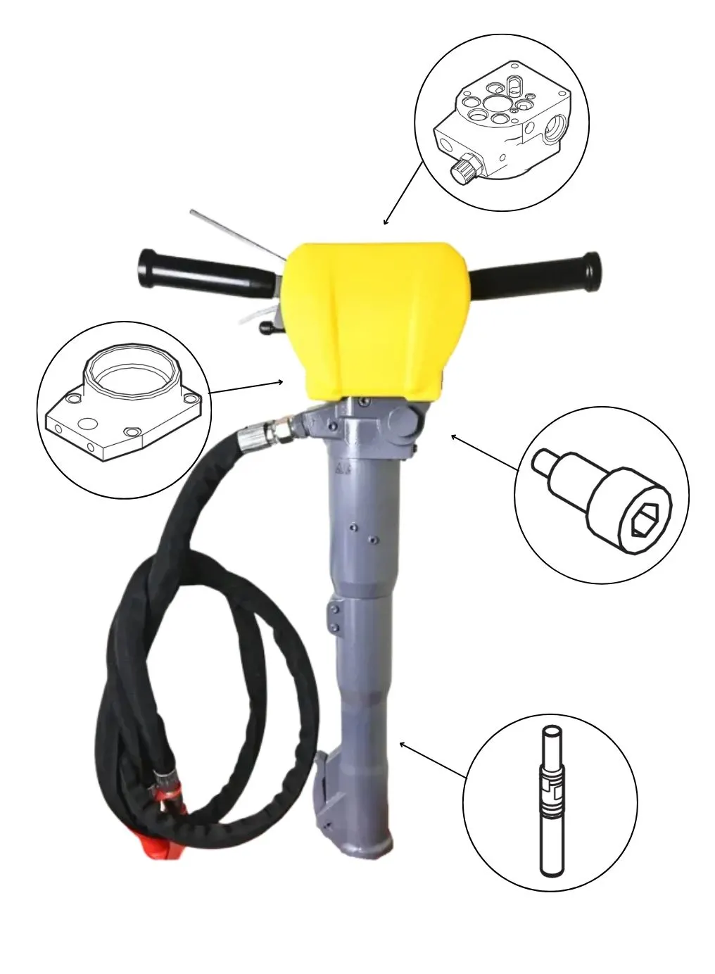 Hydraulic Rock Breaker Parts